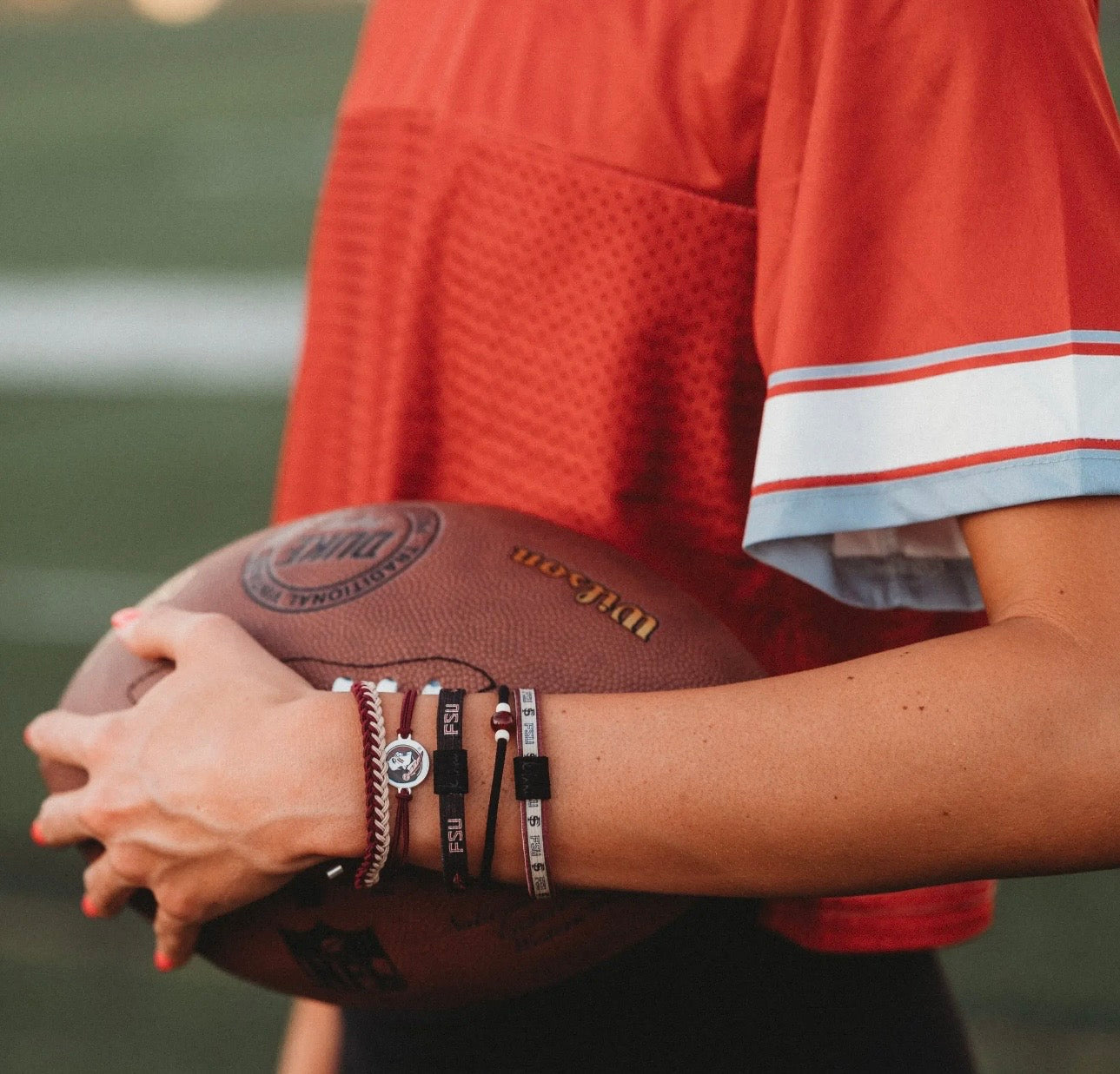 FSU or UF hair tie bracelets