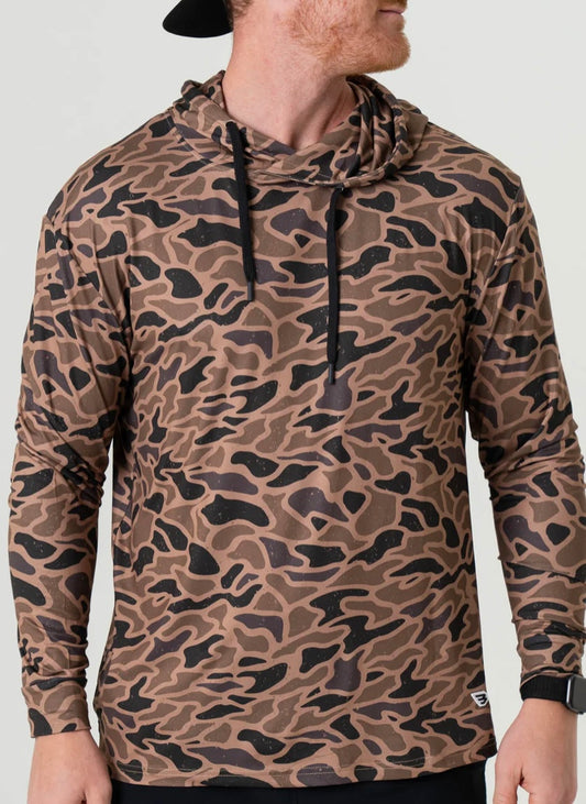 Burlebo Performance Hoodie-Gauge Camo