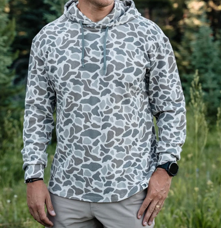 Burlebo thermal hoodie-Classic Deer Camo