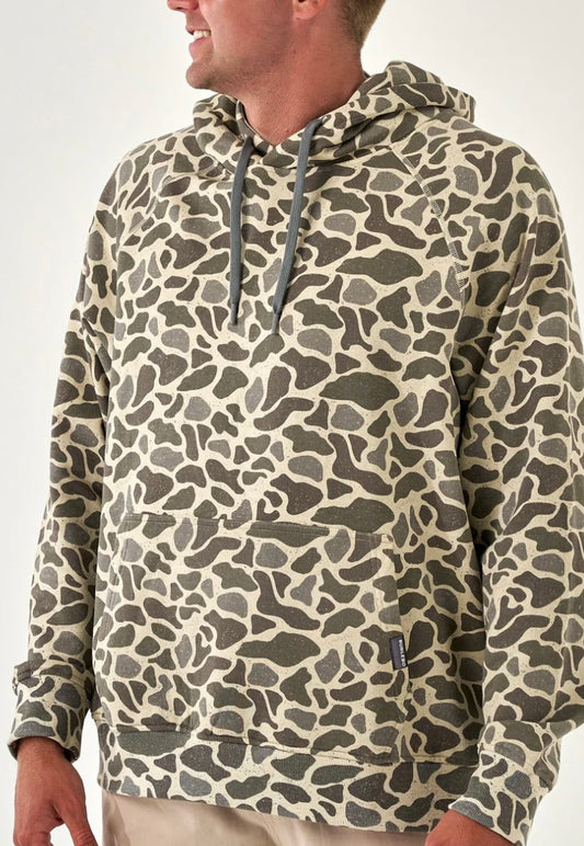 Burlebo Fleece Hoodie Classic deer camo