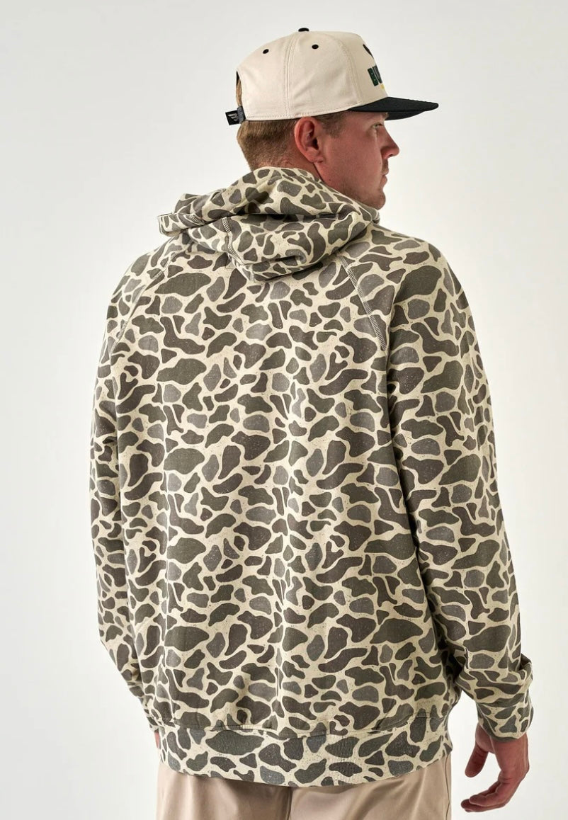Burlebo Fleece Hoodie Classic deer camo