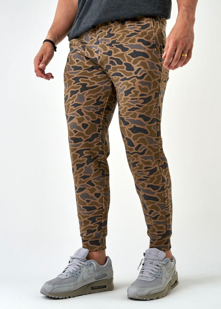 Burlebo fleece jogger Gauge Camo