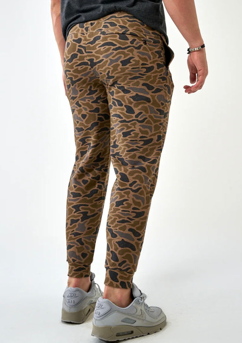 Burlebo fleece jogger Gauge Camo