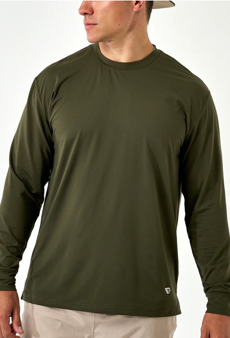 Burlebo Go to tee-Mallard Green Long Sleeve