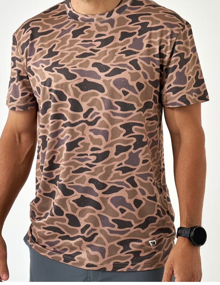 Burlebo Go To Tee short sleeved- Gauge Camo