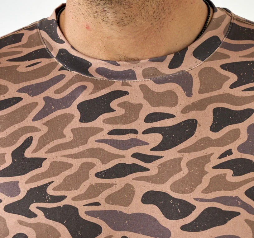 Burlebo Go To Tee short sleeved- Gauge Camo