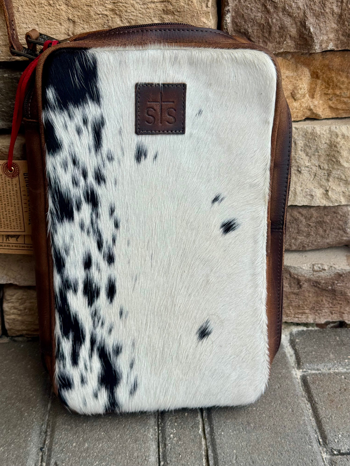 STS cowhide squash jewelry case