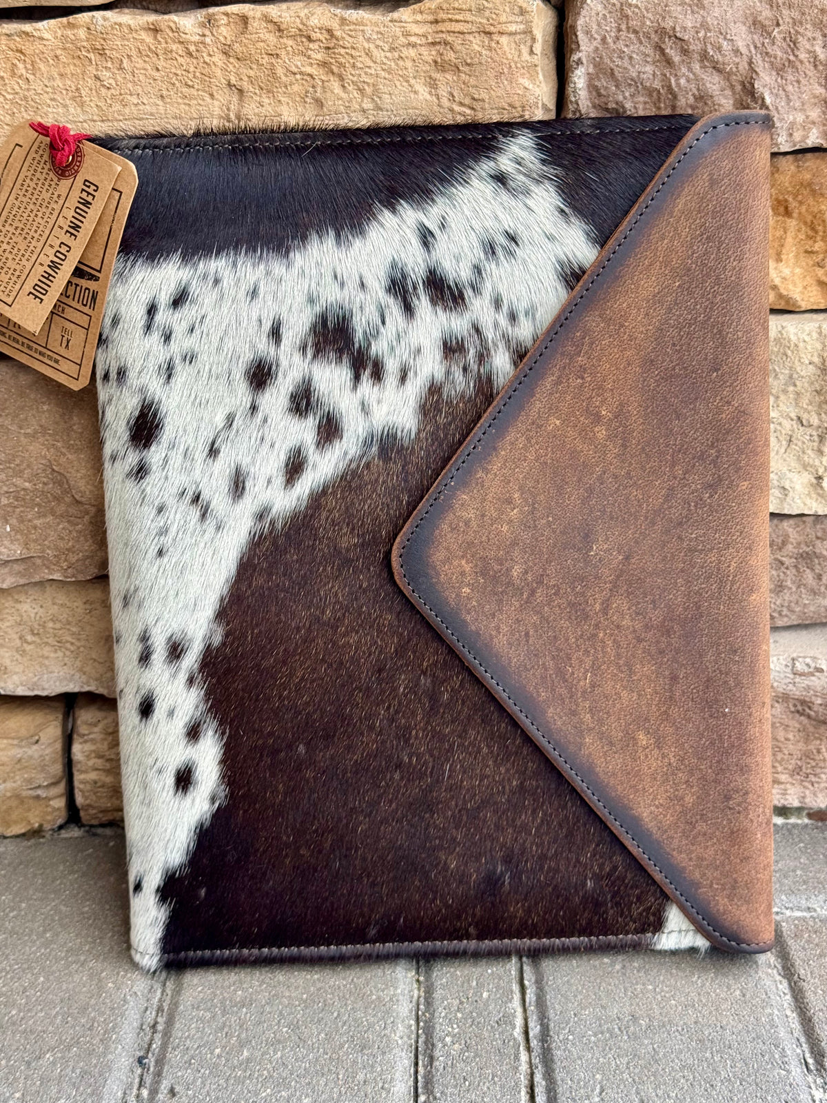 STS cowhide chief envelope binder