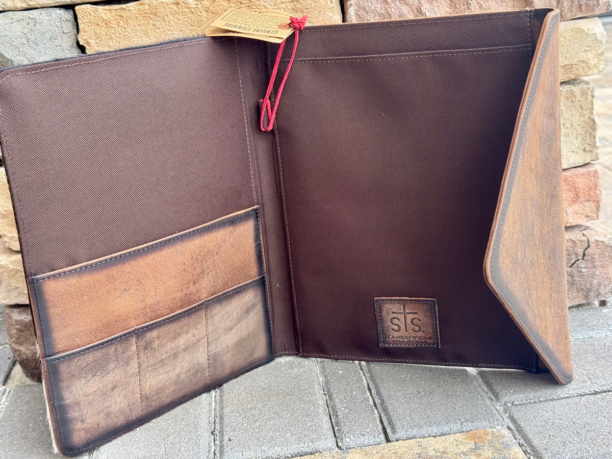 STS cowhide chief envelope binder