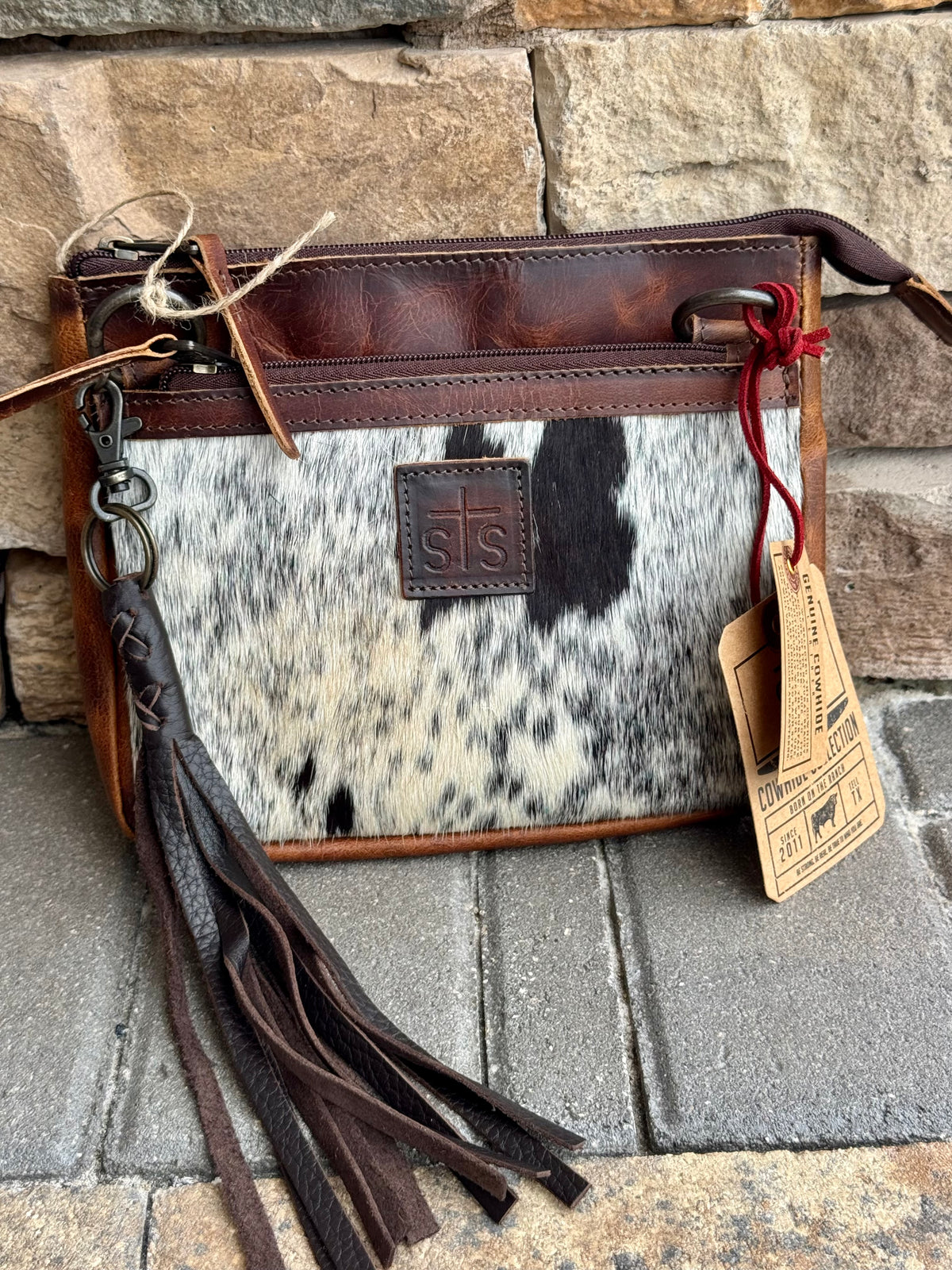 STS Guadalupe cowhide Lily Crossbody