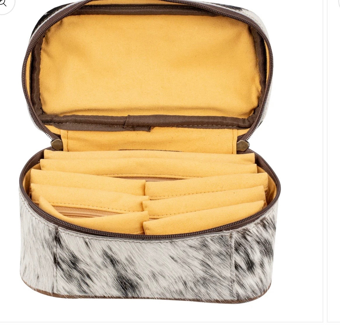 STS Cowhide jewelry organizer