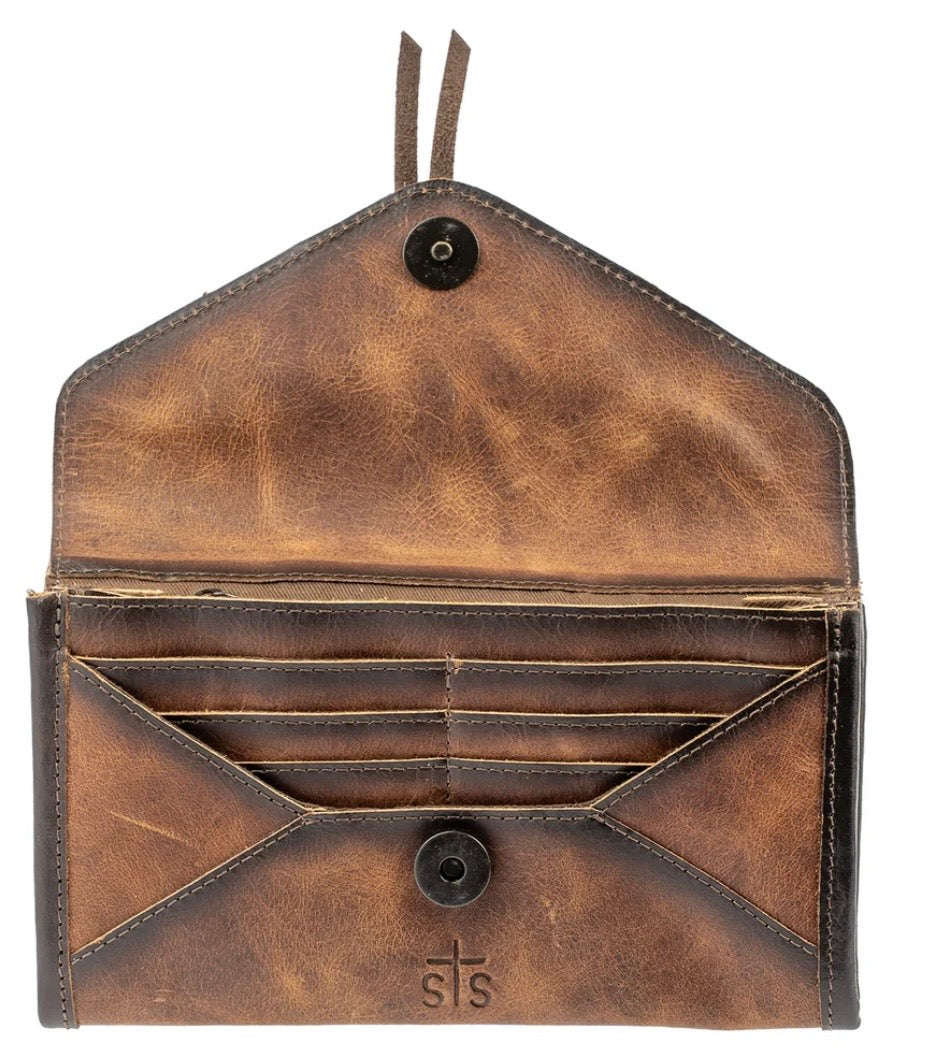 STS Guadalupe cowhide style wallet