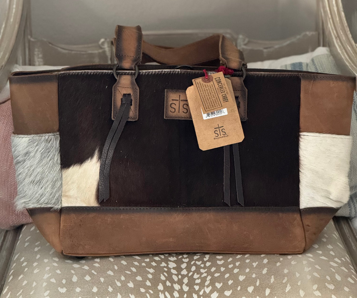 STS cowhide Montana tote 2