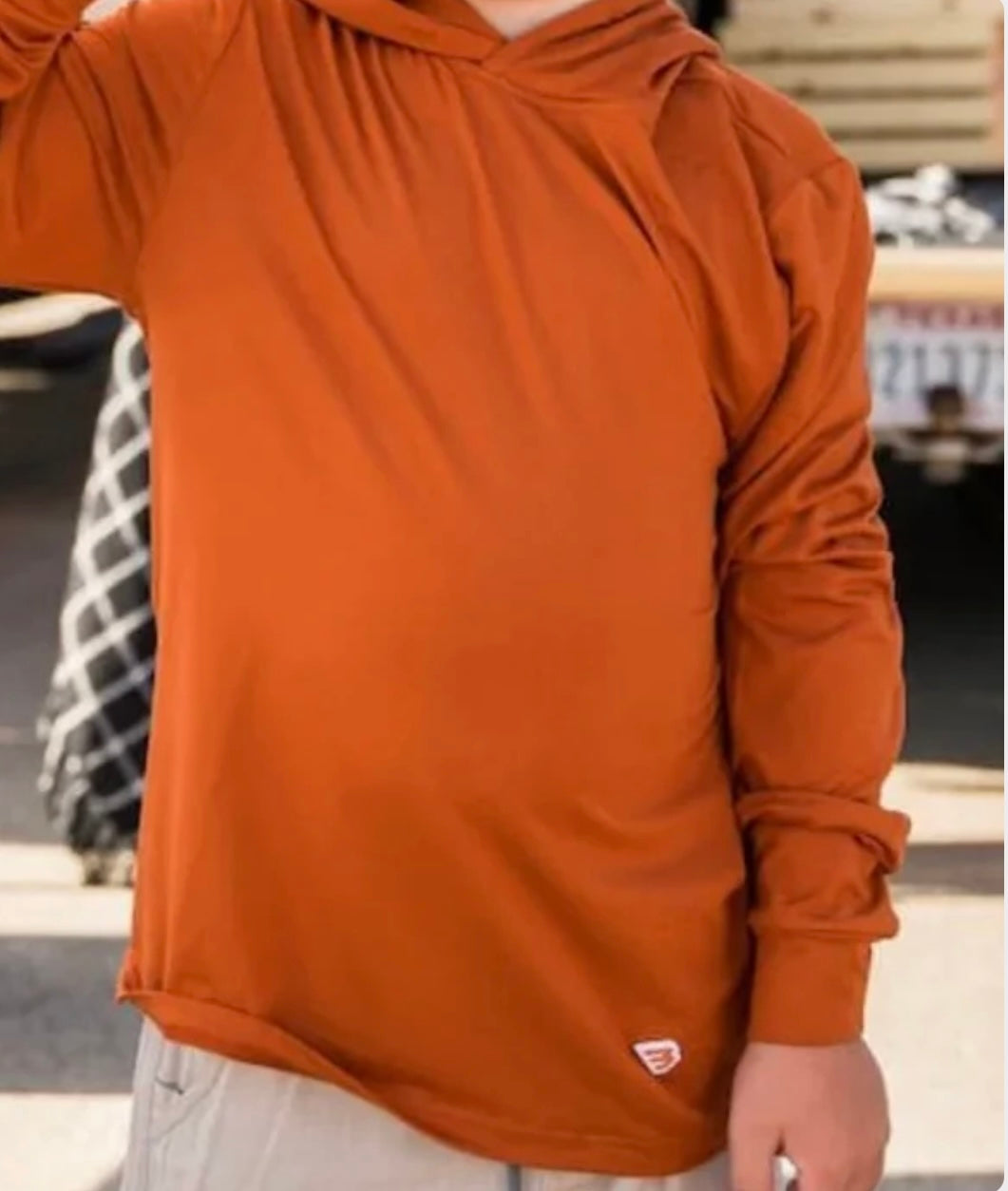 Burlebo Orange Performance hoodie