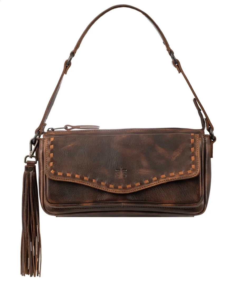 STS Bandera chocolate shoulder bag