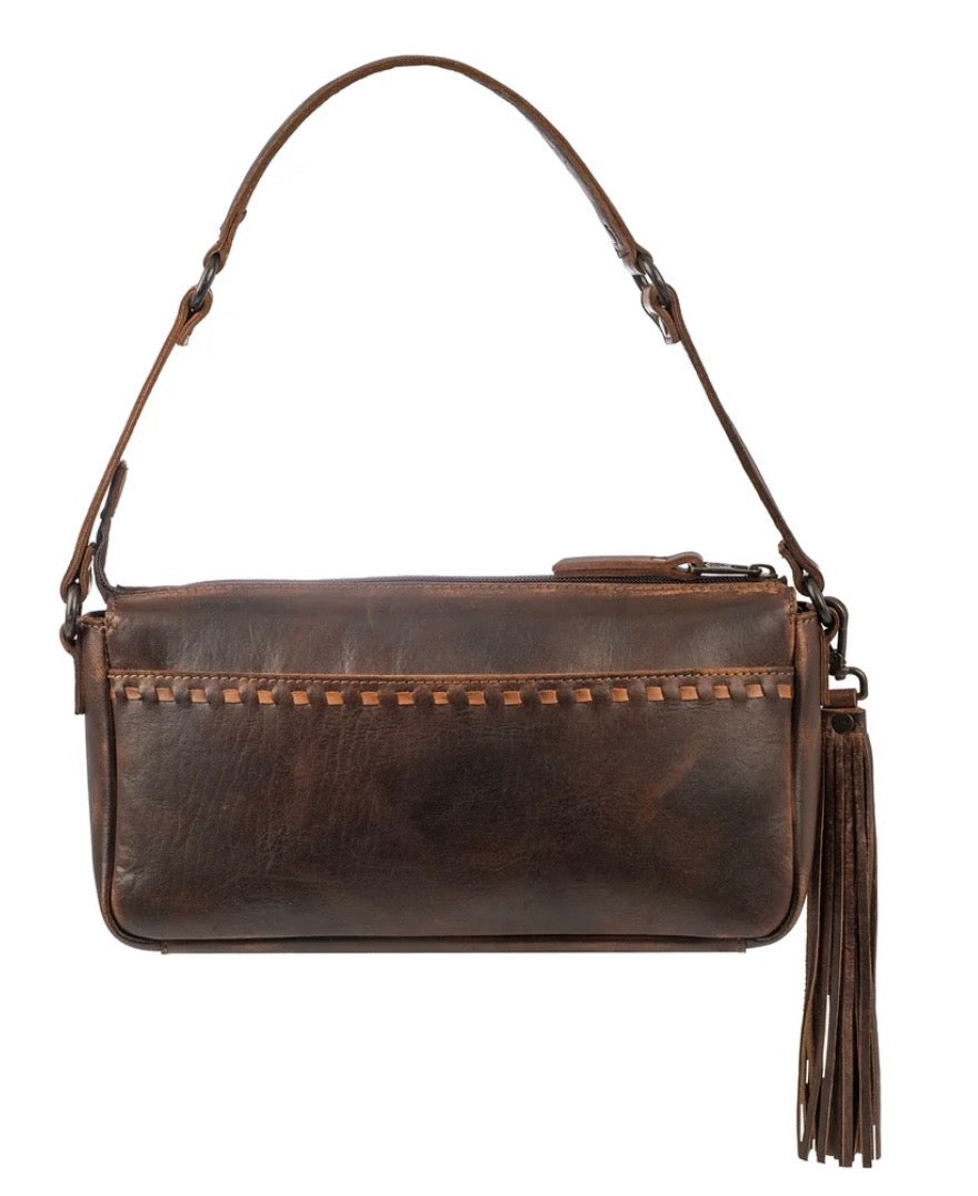 STS Bandera chocolate shoulder bag