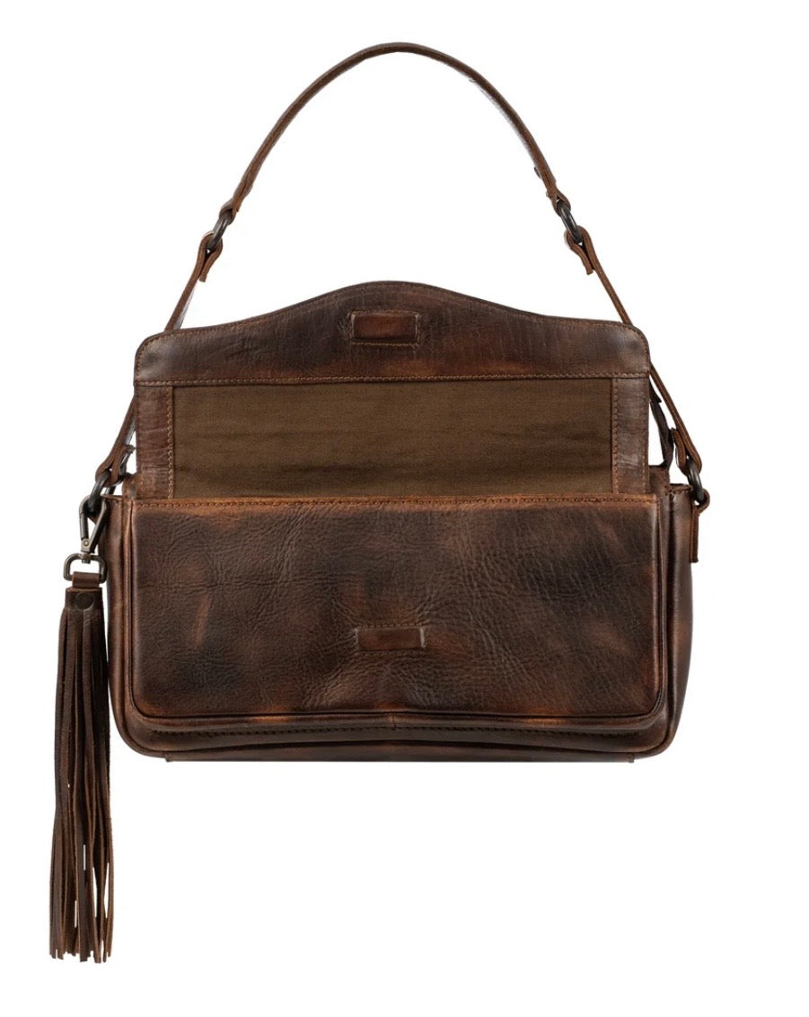 STS Bandera chocolate shoulder bag