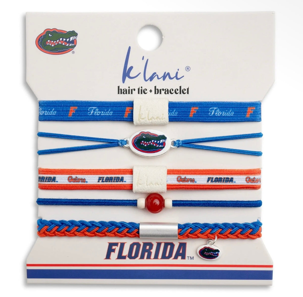 FSU or UF hair tie bracelet