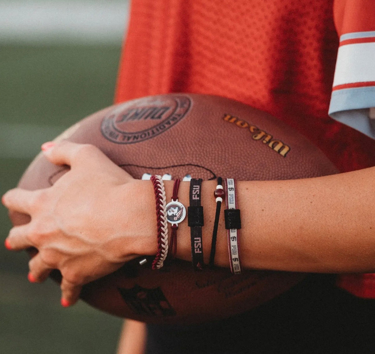 FSU or UF hair tie bracelet