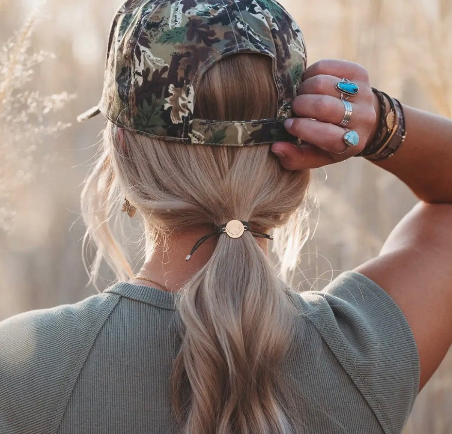 Adapt camo hair tie bracelet set