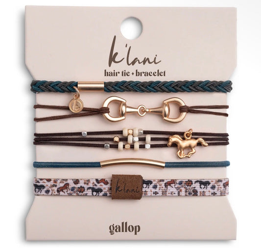 Gallop hair tie bracelets