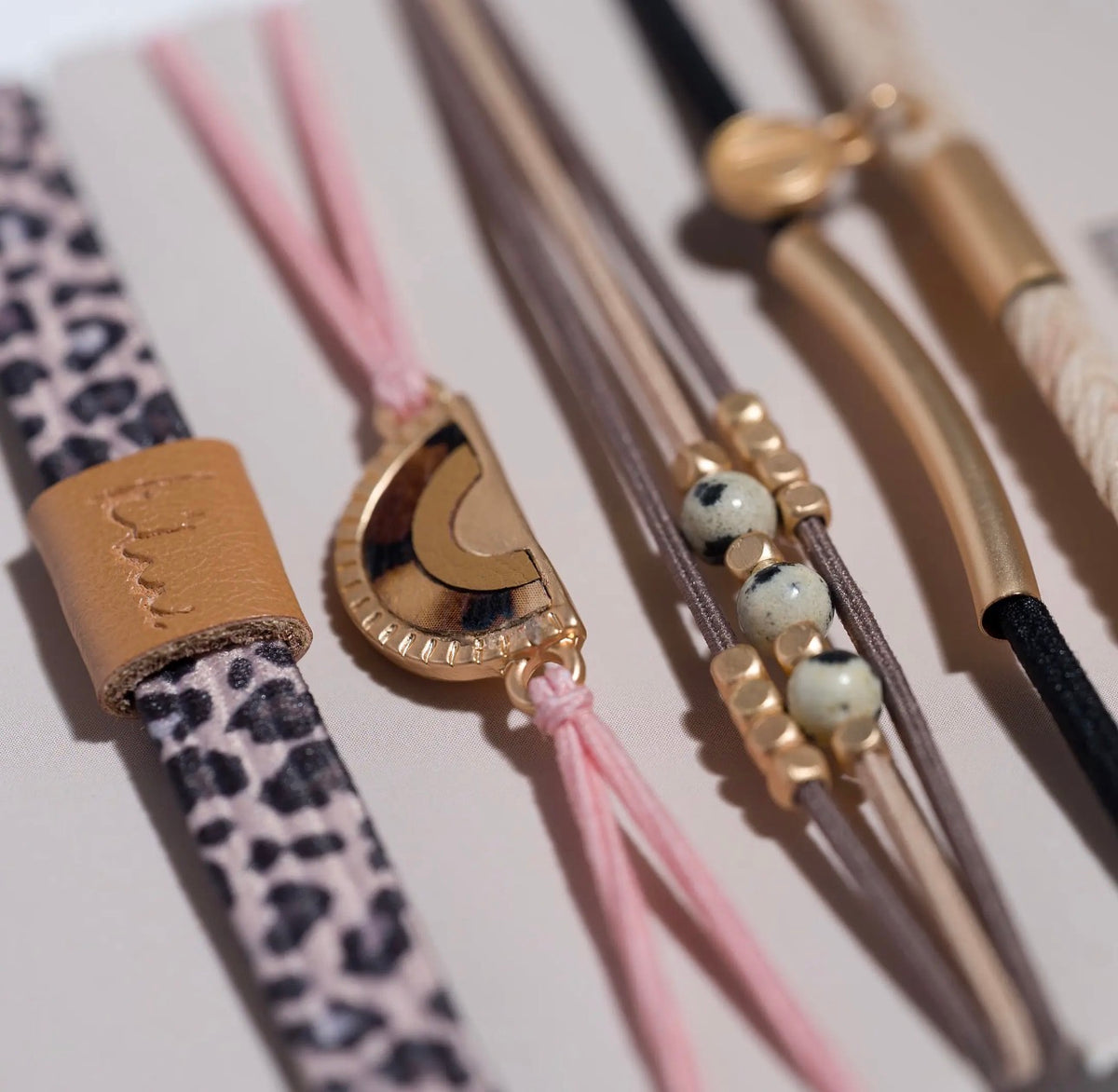 Wild hair tie bracelets