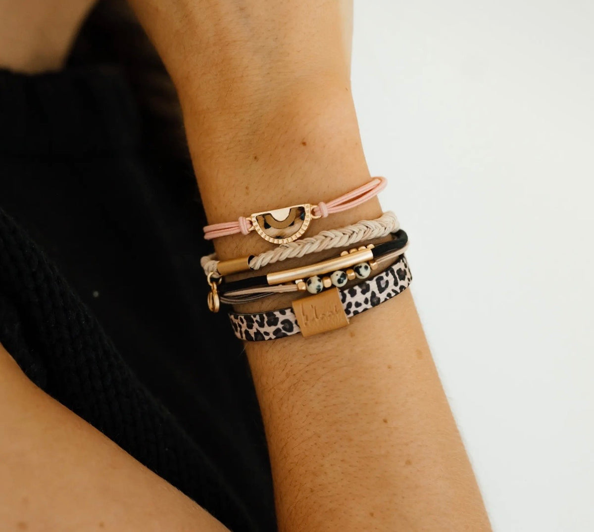 Wild hair tie bracelets