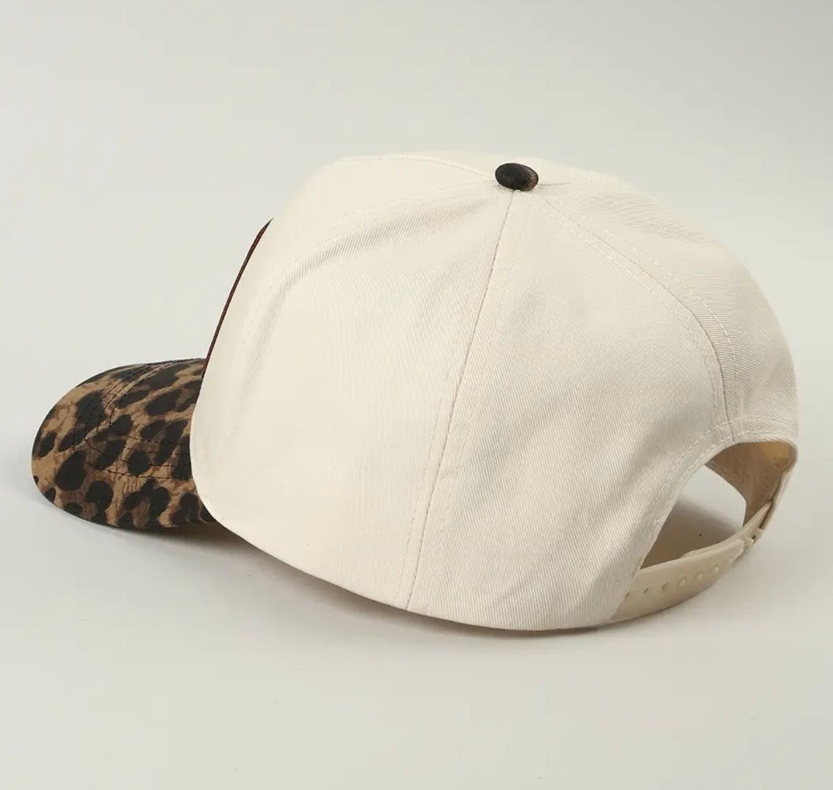Howdy Darlin leopard brim