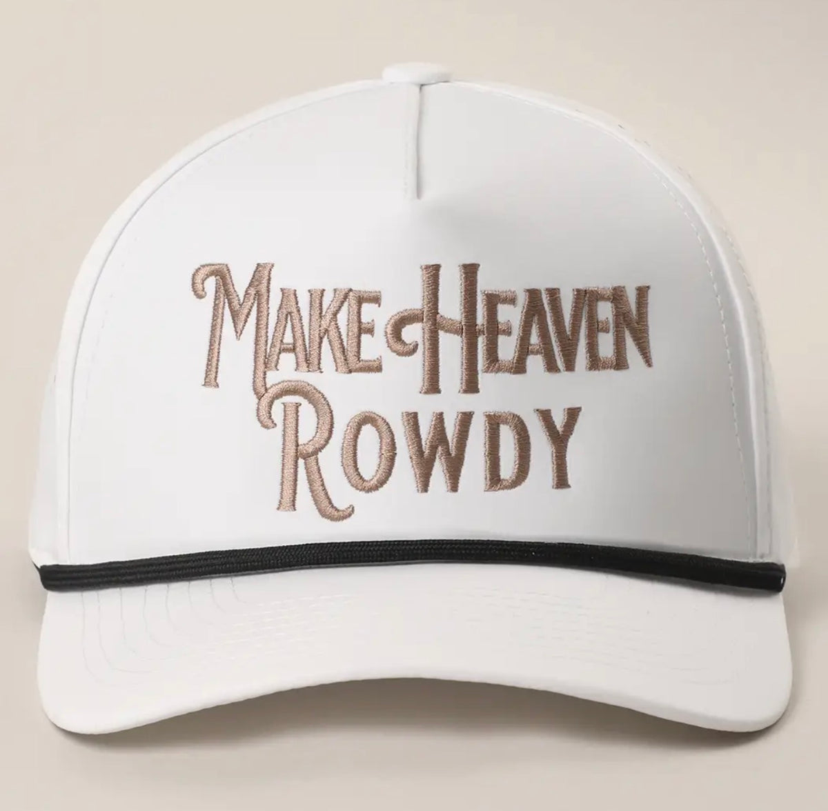 Make Heaven Rowdy white