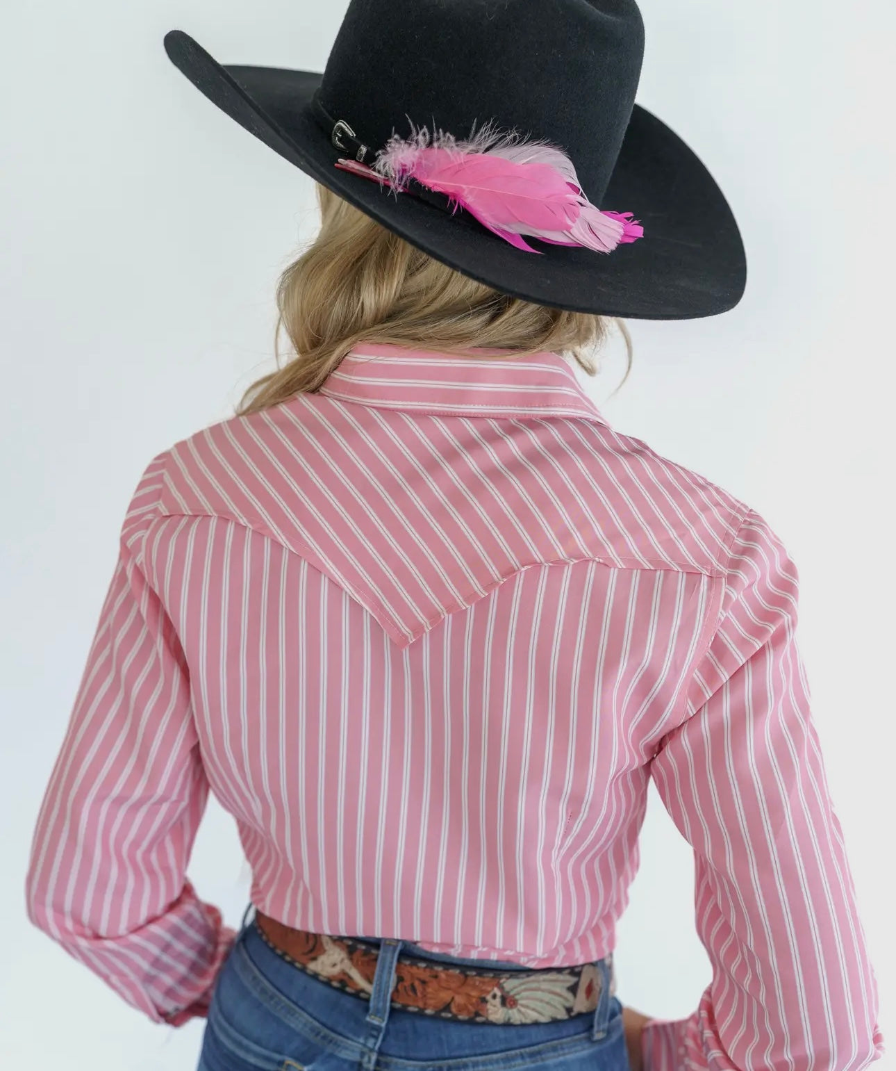 Legends & Mavericks dusty rose pearl snap