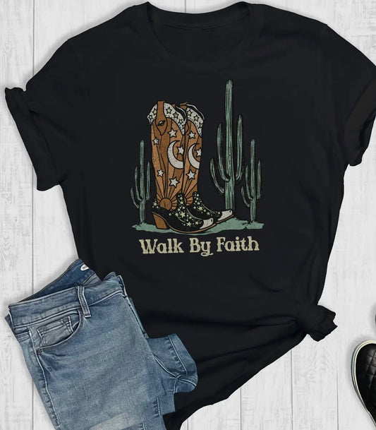 Walk by Faith tee