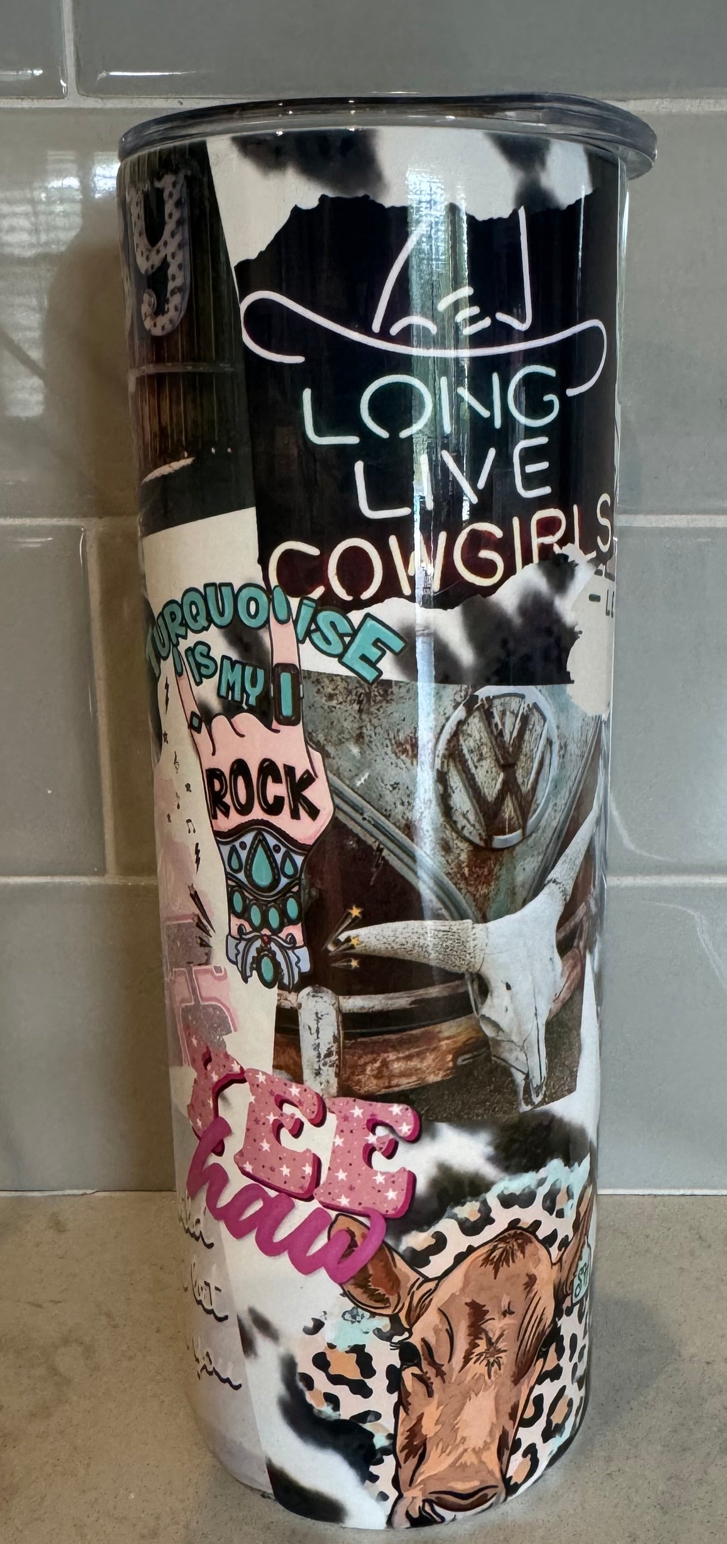 Long live cowgirls tumbler