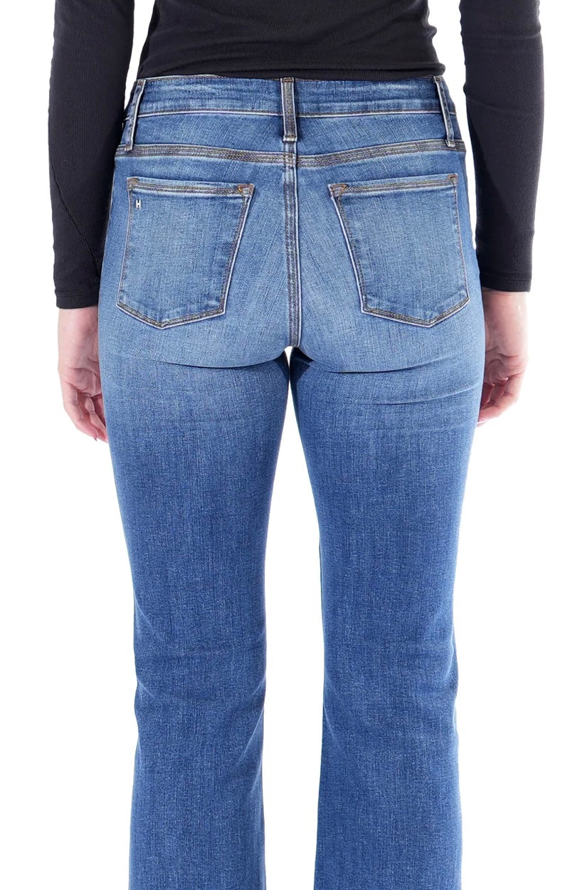 Haala Bella Trouser Indigo stone with gold stitch