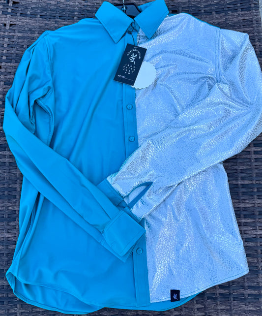 IF Branded turquoise and glass