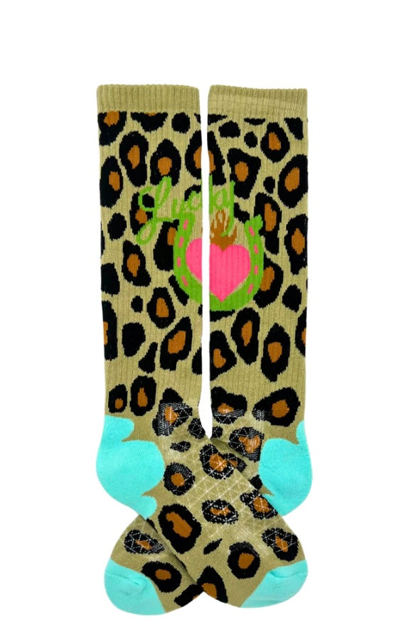 Lucky Chuck leopard diva
