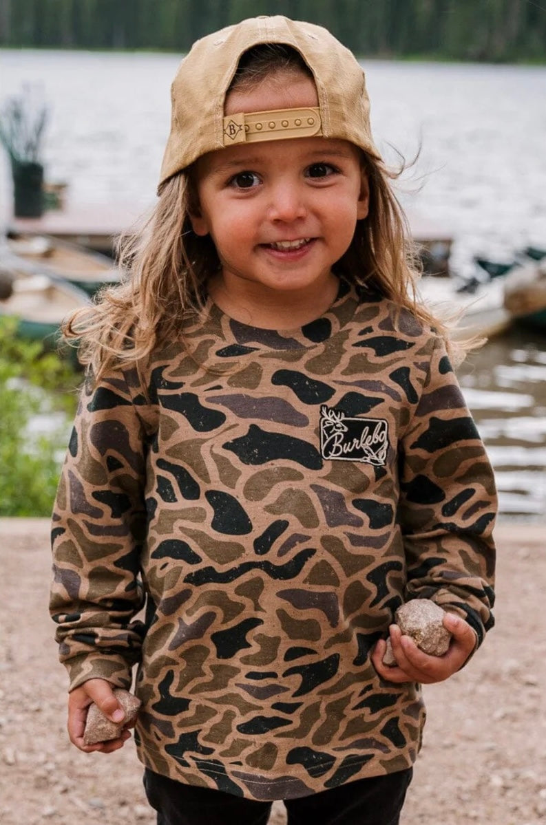 Burlebo long sleeved gauge camo tee