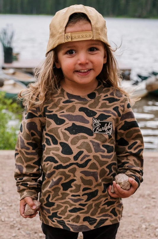 Burlebo long sleeved gauge camo tee