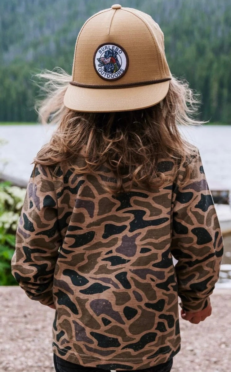 Burlebo long sleeved gauge camo tee