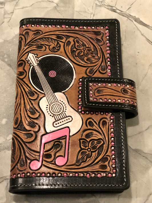 Dolly taught me leather wallet