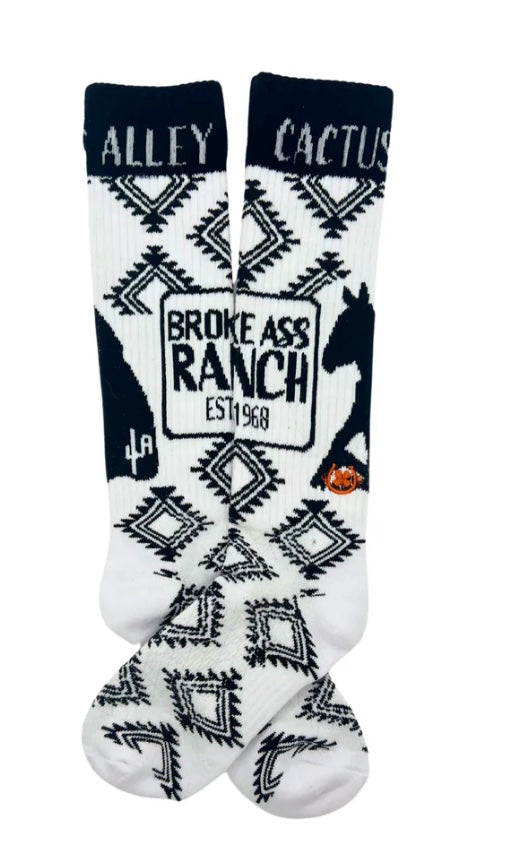 Lucky Chuck broke Ass Ranch socks