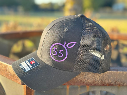 55 branded blackout purple brand