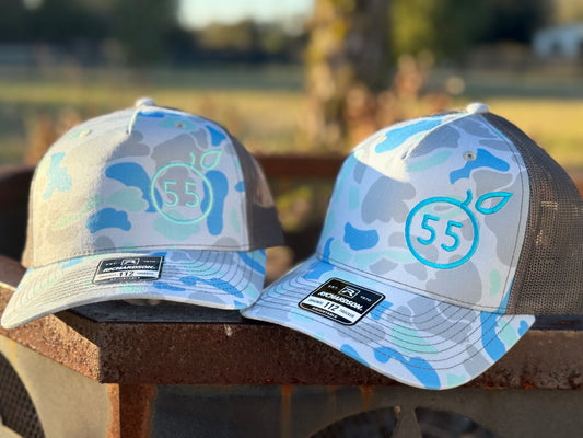 55 Branded gray camo