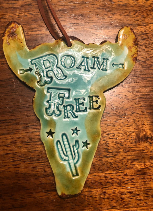 Roam free Buffalo ornament