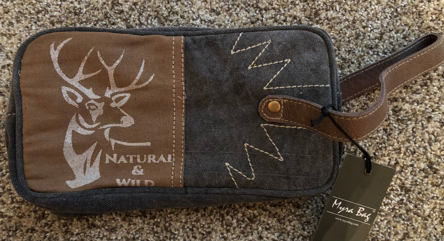 Myra Deer Shaving kit bag