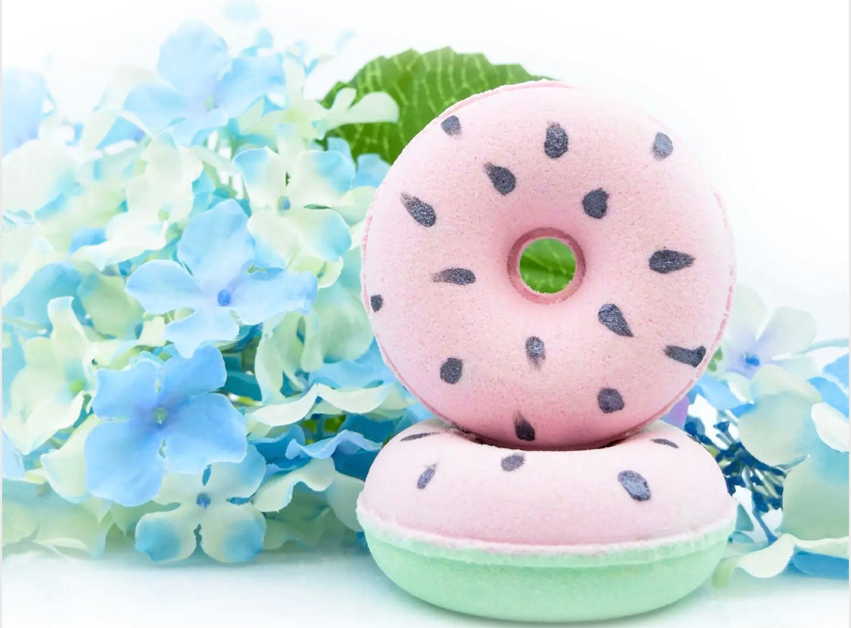 Donut bath bombs