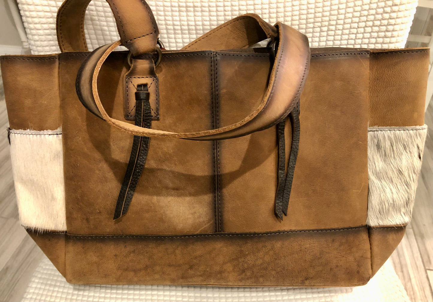 STS cowhide Montana Tote