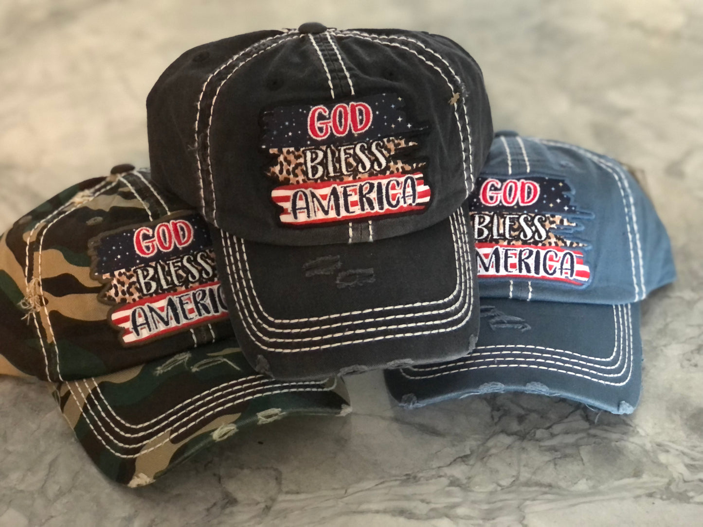 God Bless America cap