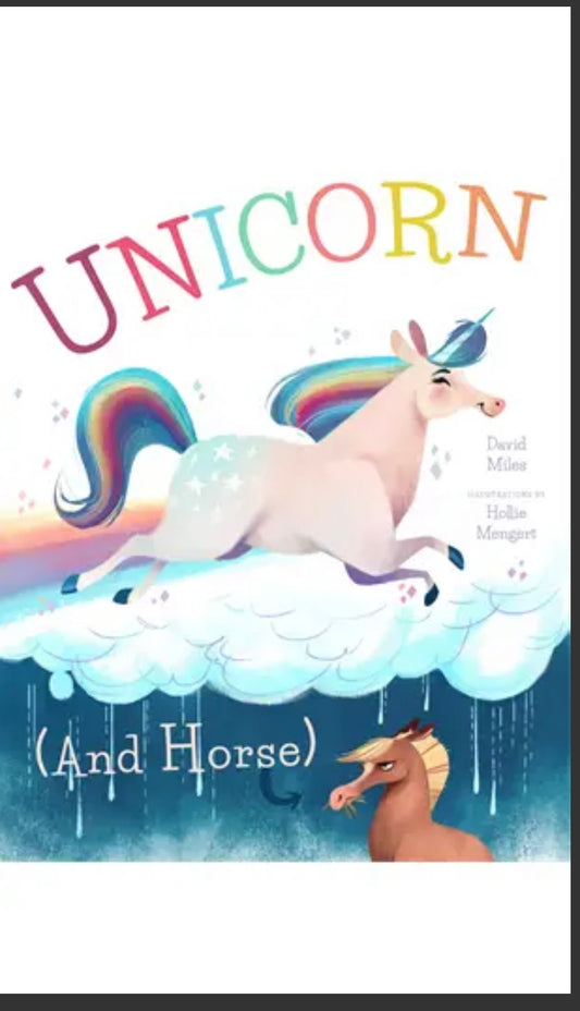 Unicorn and Horse hardcover book
