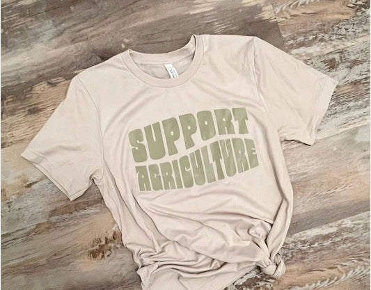 Support Agriculture graphic tee
