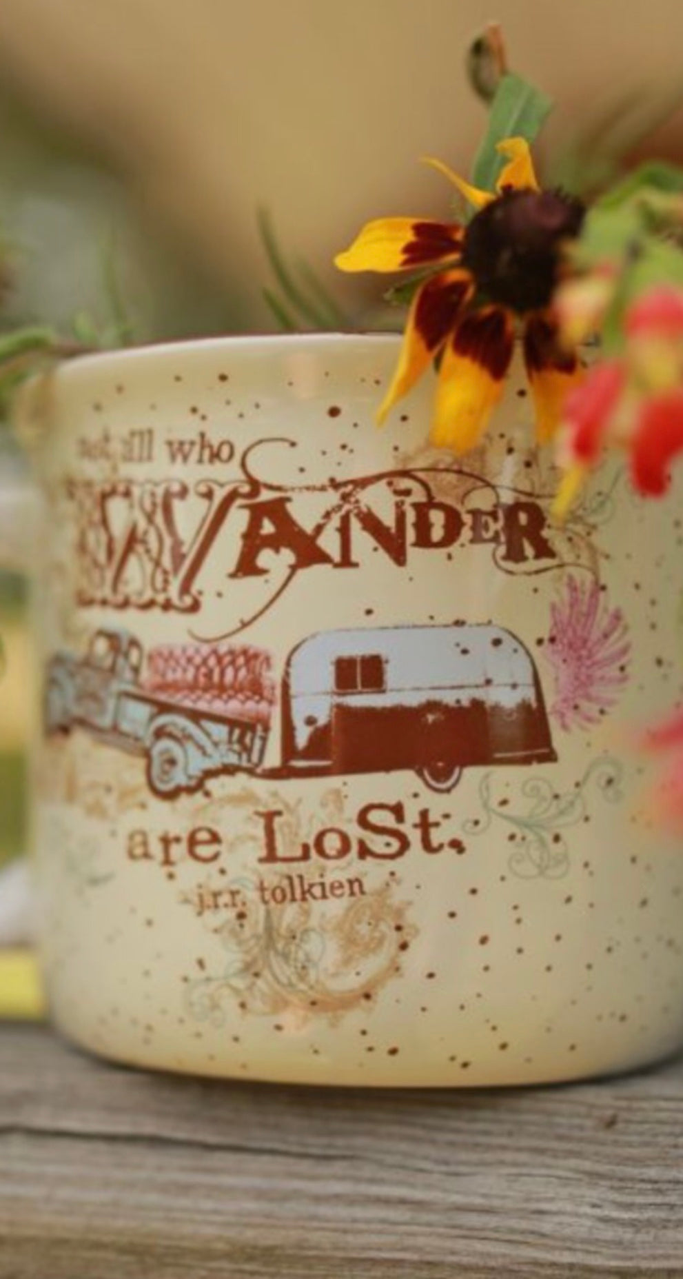Not all who Wander mug